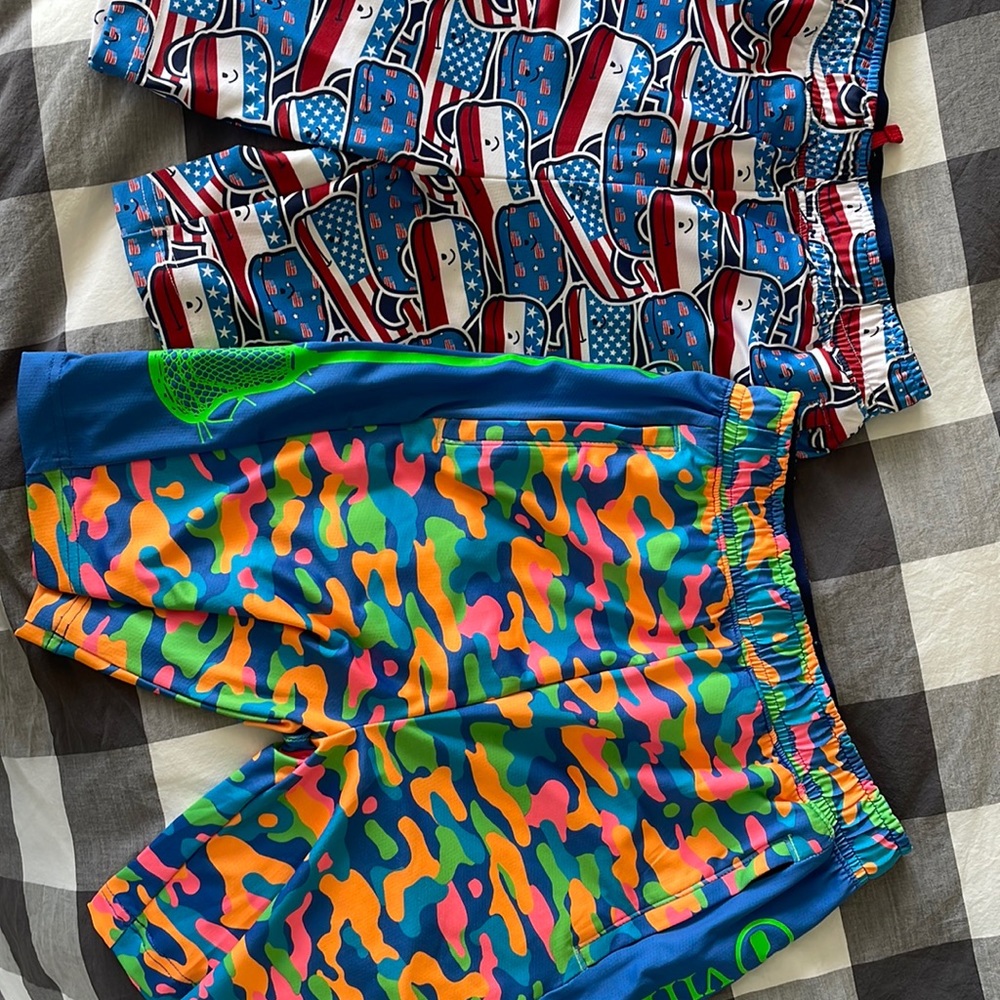 Vineyard Vines Performance Boys Lacrosse Shorts 2 Pairs